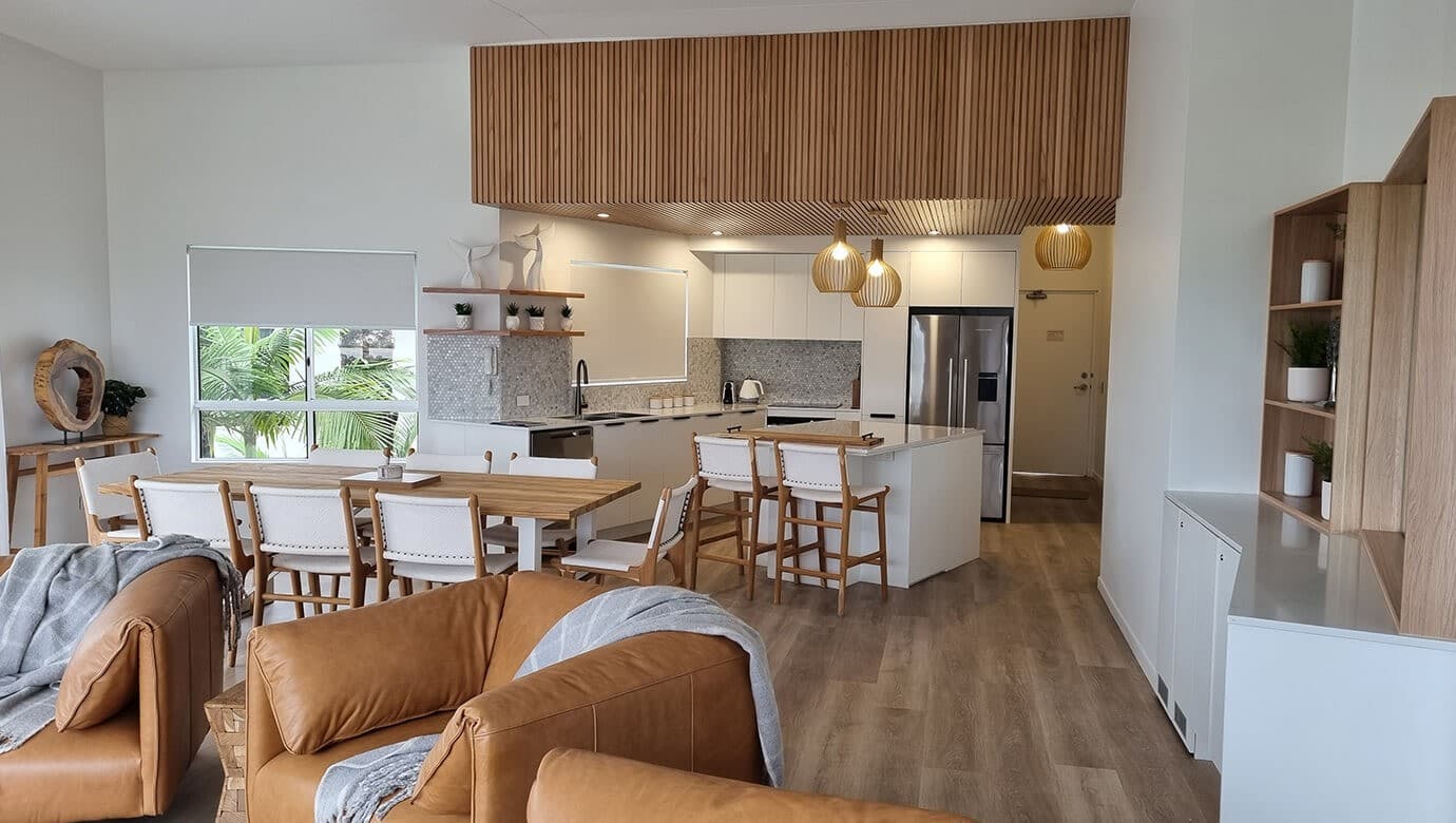 Kitchen and dining